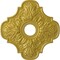 Ekena Millwork Peralta Ceiling Medallion (Fits Canopies up to 4 5/8"), 17 3/4"OD x 3 1/8"ID x 1"P, Rich Gold CM17PERGS - alternate 1